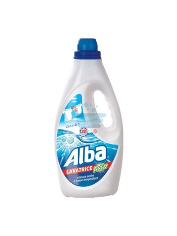 Detersivo Lavatrice Alba 33 Lavaggi 1850ml Iris E Fiori Bianchi | Home Essential
