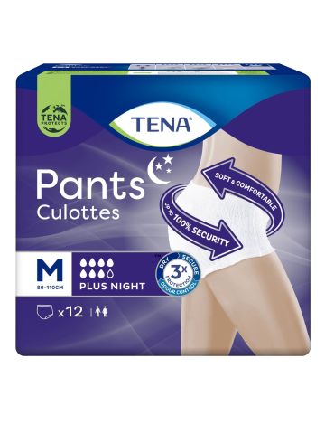 Pants Tena Lady Plus Notte M X12 | Home Essential