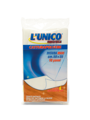 Panno Catturapolvere L'Unico Originale 10Pz 60X35Cm | Home Essential