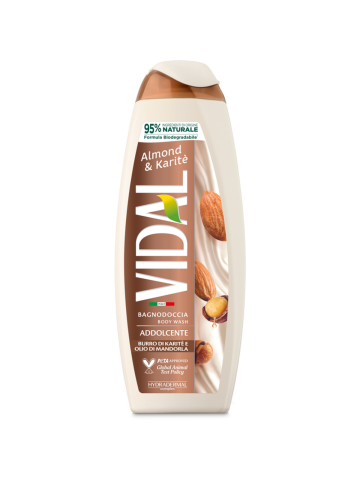 Bagnoschiuma Vidal 500Ml Almond E Karite | Home Essential