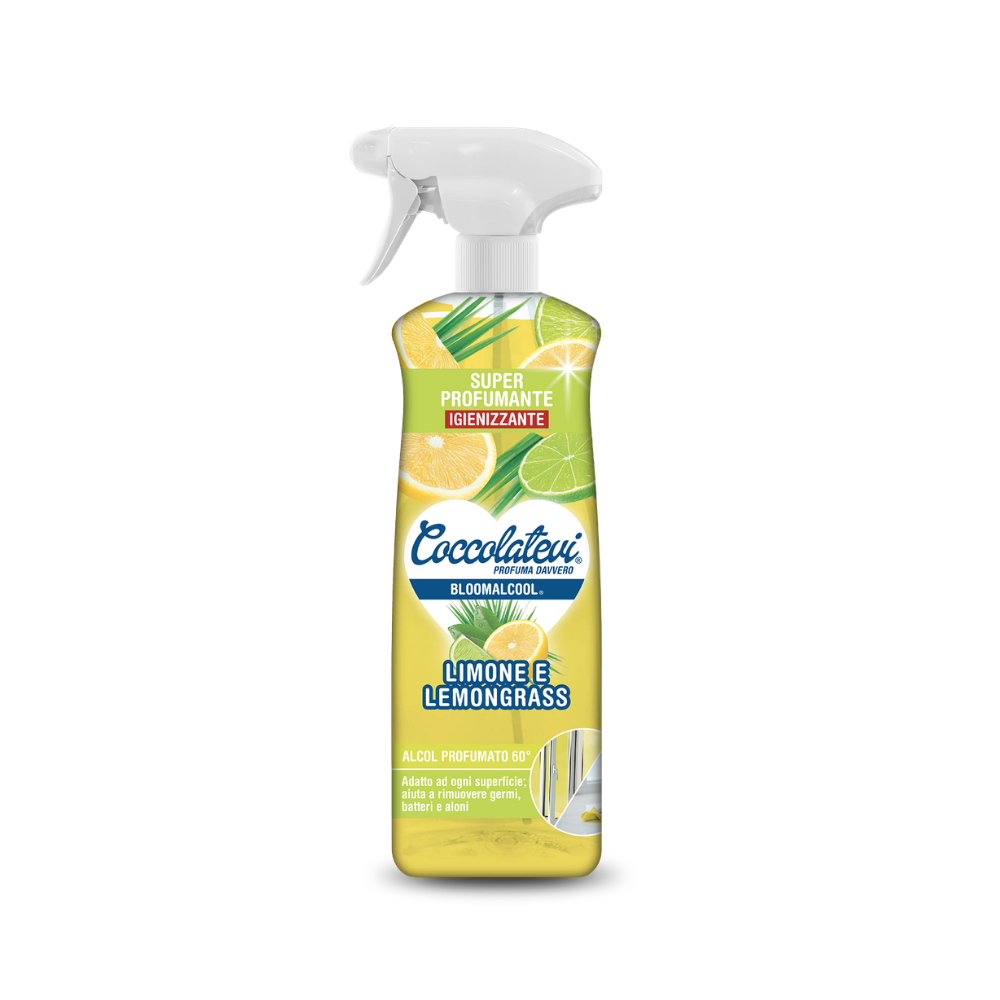 Coccolatevi Bloomalcool 60° Limone e Lemongrass 750 ml | Home Essential