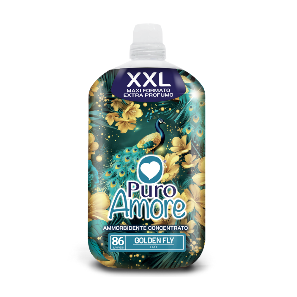 Puro Amore Ammorbidente Concentrato XXL Golden Fly ORO | Home Essential