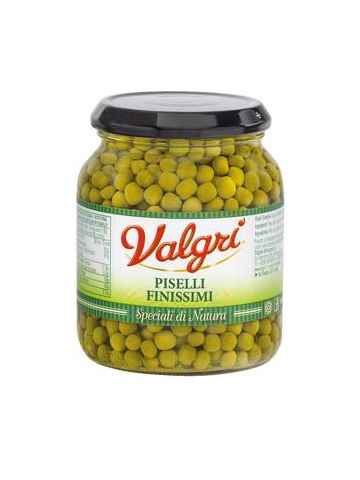 Piselli Finissimi Valgri 340G In Vetro | Home Essential