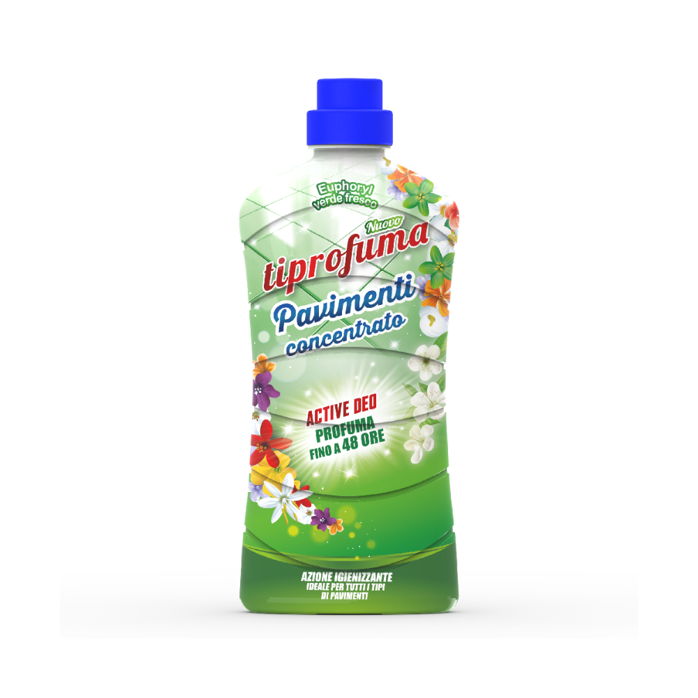 Tiprofuma Pavimenti Euphoryl Verde Fresco 1L | Home Essential