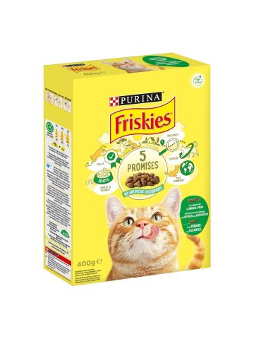 Croccantini Gatto Friskies 400G Coniglio Pollo E Verdure | Home Essential