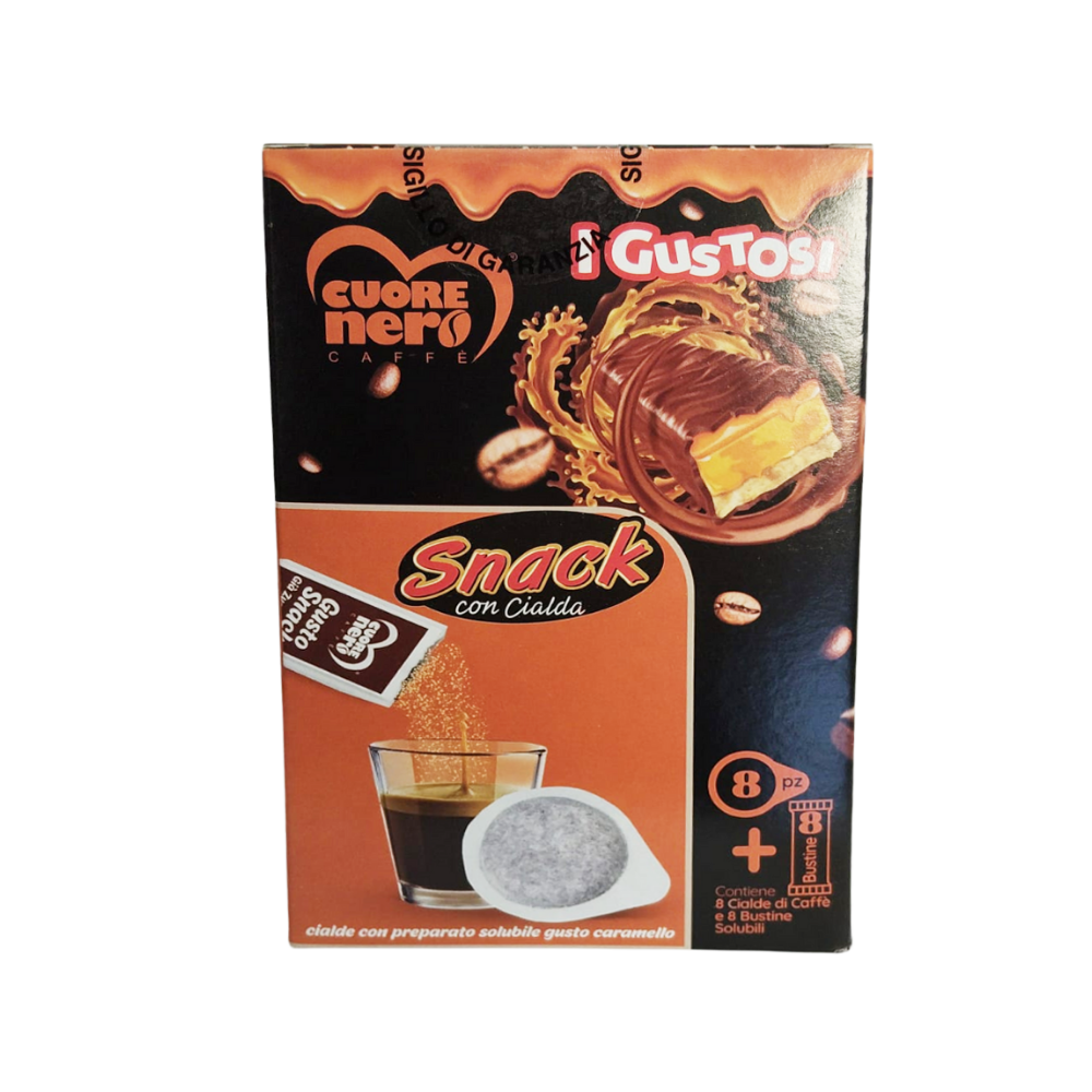 Cialde Cuore Nero I Golosi Snack | Home Essential