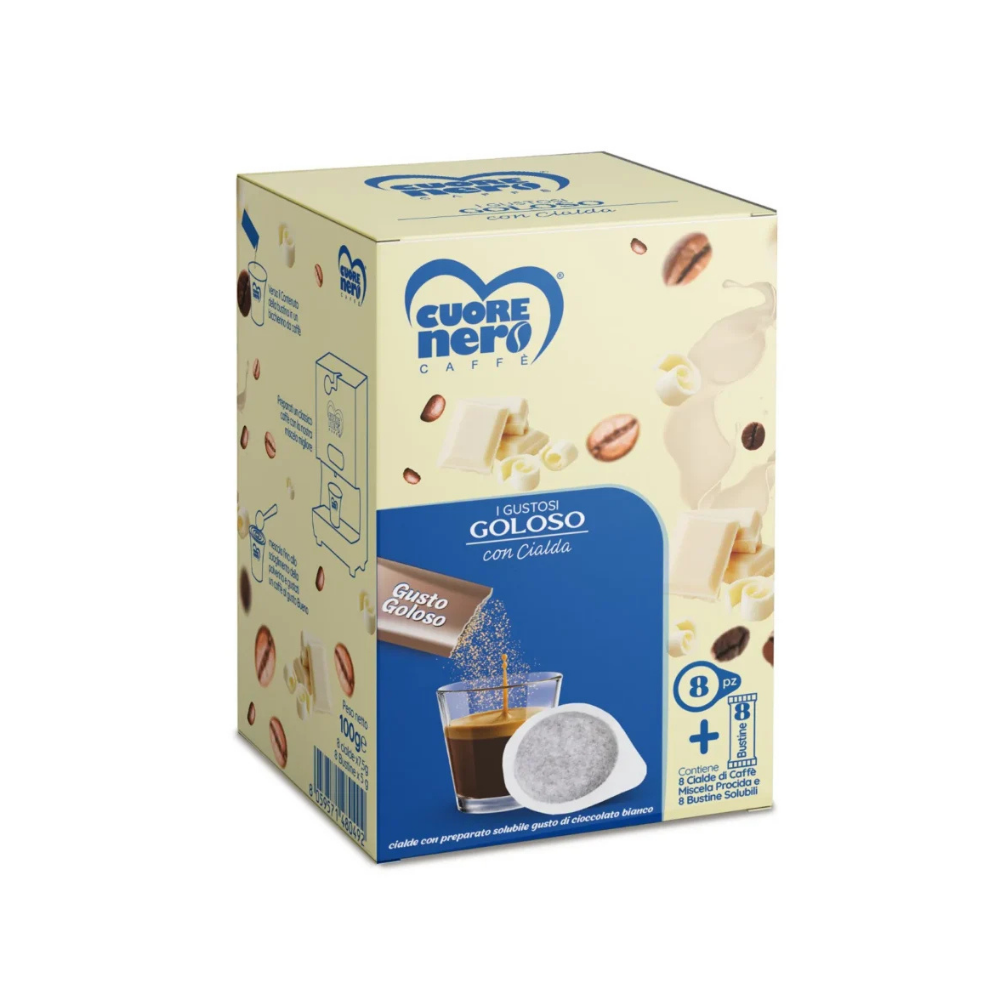 Cialde Cuore Nero I Golosi Goloso | Home Essential
