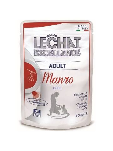 Bocconcini Lechat 100Gr Manzo Adult | Home Essential