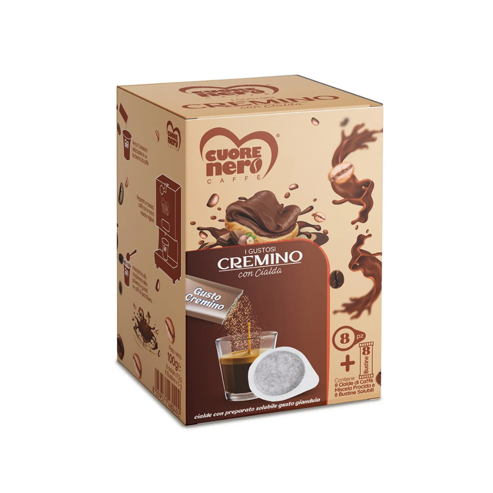 Cialde Cuore Nero I Golosi Cremino | Home Essential