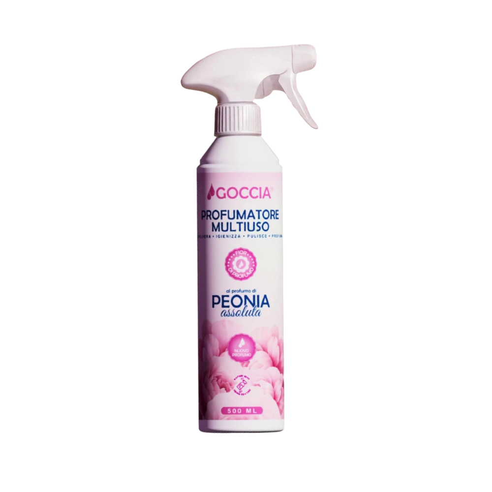 Goccia Spray Profumatore Multiuso Peonia | Home Essential
