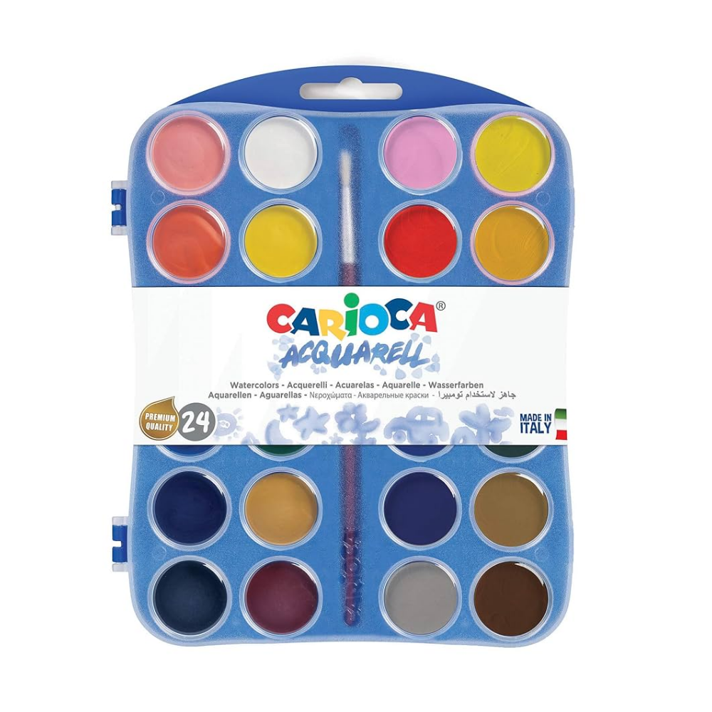 Acquerelli Carioca 24 Colori | Home Essential