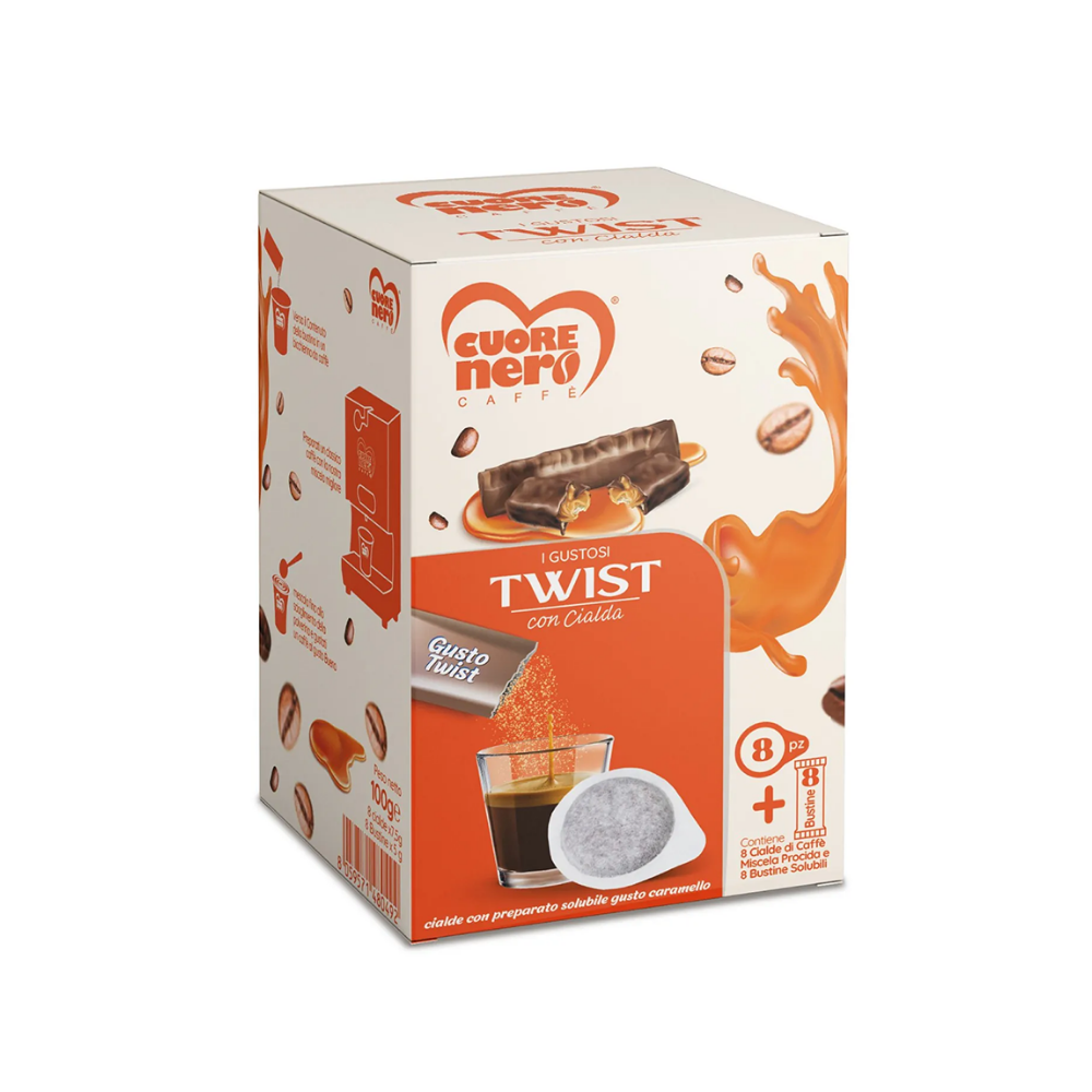 Cialde Cuore Nero I Golosi Twist | Home Essential