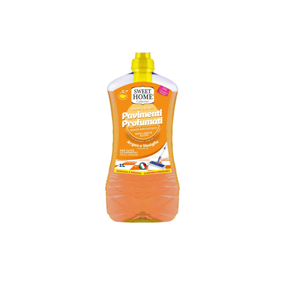 Sweet Home Detergente Pavimenti Profumato 1L - Argan e Vaniglia | Home Essential
