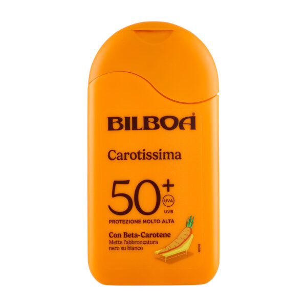 Bilboa Carotissima Crema Solare Protezione Alta con Beta Carotene 200 ml | Home Essential