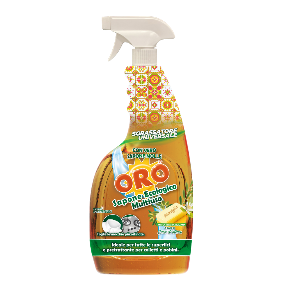 ORO Super Sgrassatore Ecologico Multiuso 750 ml | Home Essential