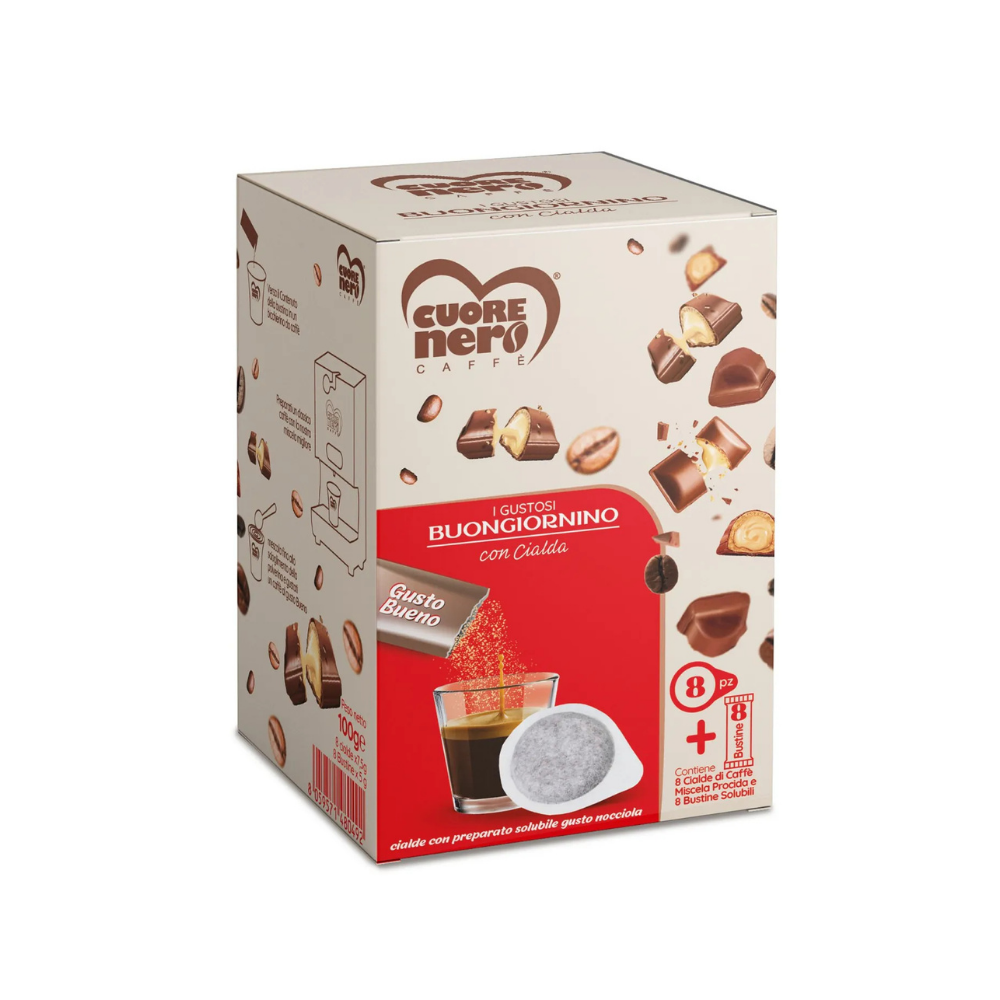 Cialde Cuore Nero I Golosi Buongiornino | Home Essential