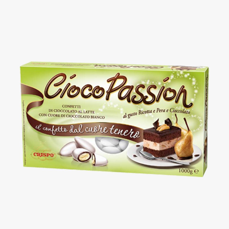 Confetti Crispo 1Kg Ciocopassion Ricotta E Pera Al Cioccolato | Home Essential