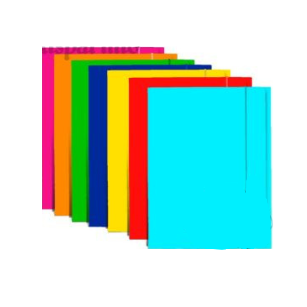 Cartellina Active Color C/elastico Colori Assortiti | Home Essential