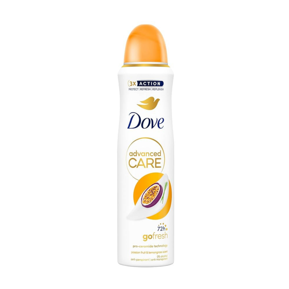 Deodorante Dove Spray 250 Ml Advanced Care Passion Fruit | Home Essential