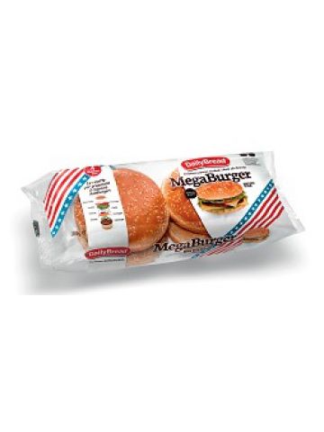 Panini Megaburger Sesamo Dailybread 4Pz | Home Essential