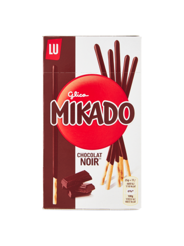 Mikado, biscotto ricoperto di cioccolato fondente - 75g | Home Essential