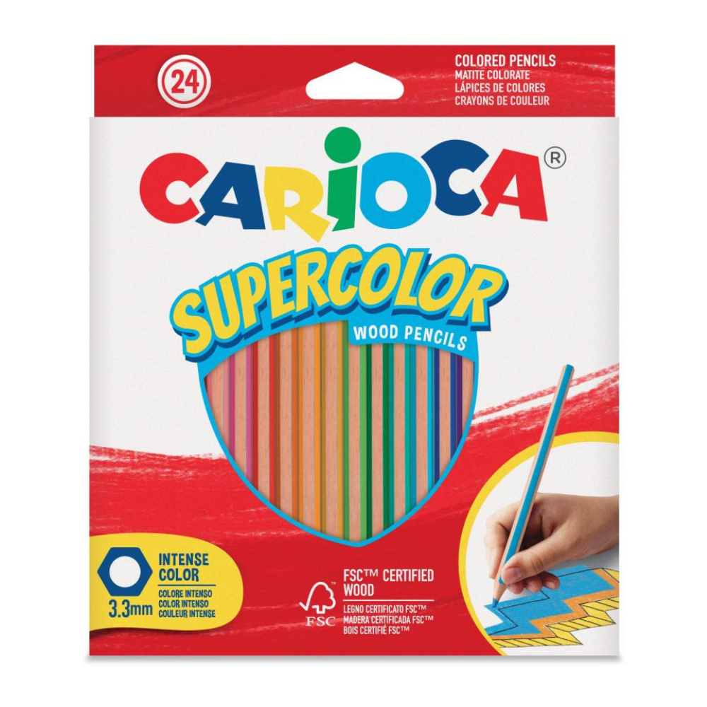 Pastelli Supercolor Carioca 24pz | Home Essential