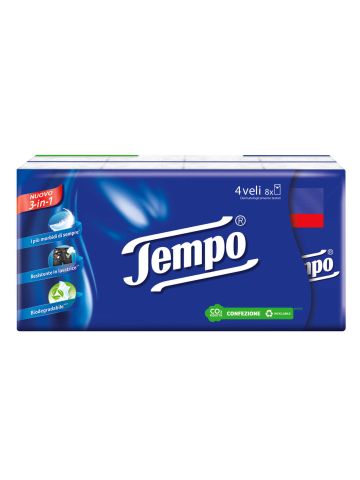Fazzoletti Tempo 8Pz | Home Essential