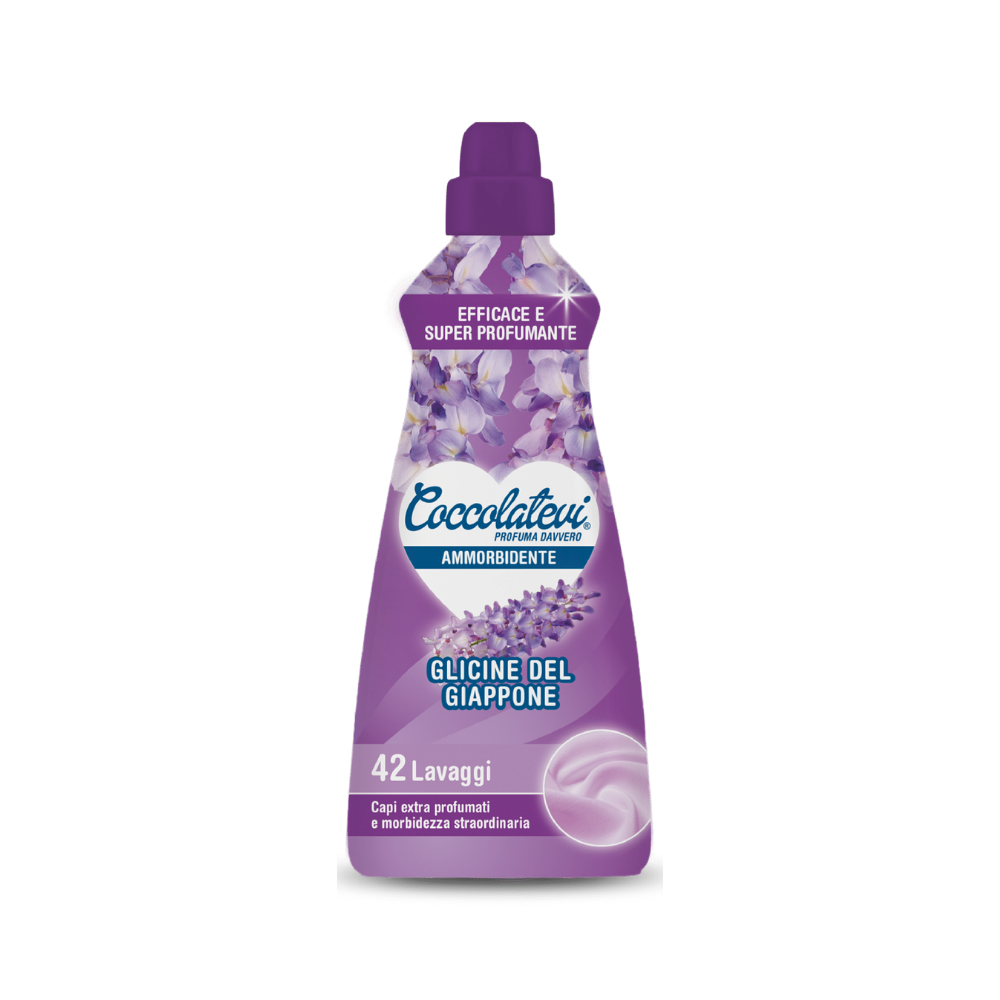 Coccolatevi ammorbidente 1250 Aroma Glicine del Giappone | Home Essential