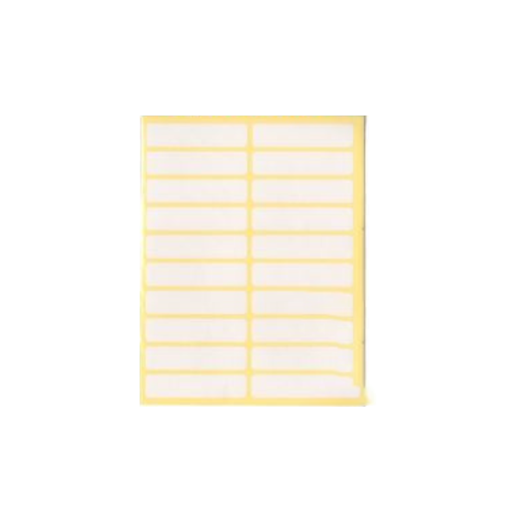 Etichette Adesive 6fx20pz 7x1.5cm | Home Essential