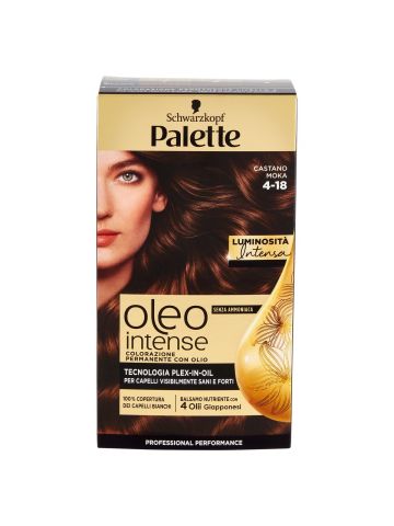 Colorazione Capelli Palette Oleo 4-18 Castano Moka | Home Essential