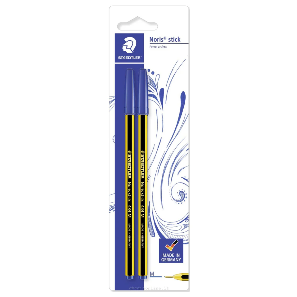 Penna Sfera Staedtler Noris 2pz Blu | Home Essential