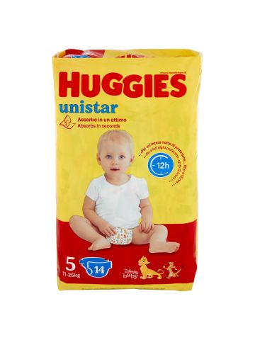 Pannolini Huggies Unistar 11-25 Kg 5tg | Home Essential