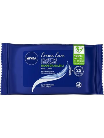 Salviettine Struccanti Nivea 25Pz Creme Care | Home Essential