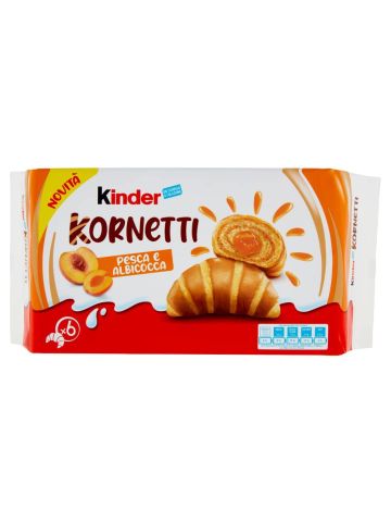 Kinder Kornetti 252G Pesca Albicocca | Home Essential