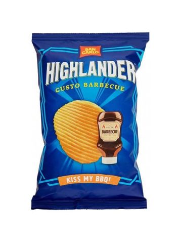 Patatine San Carlo 130G Highlander Gusto Pomodoro | Home Essential