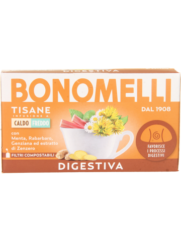 bonomelli tisana digestiva 16 ff gr.32 | Home Essential