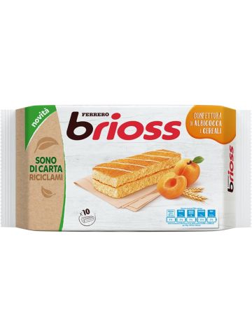 Merenda Kinder Brioss 10Pz 280Gr Albicocca E Cereali | Home Essential