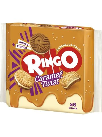 Biscotti Ringo 165G 6Pz Caramel Twist | Home Essential