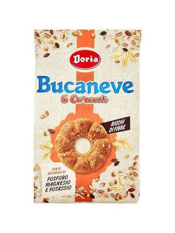 Biscotti Doria 300Gr Bucaneve 6 Cereali | Home Essential