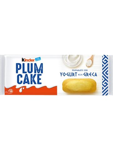 Merenda Plumcake Kinder T6 192Gr Yogurt | Home Essential