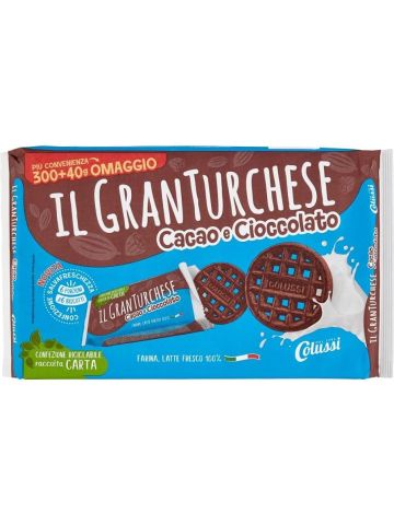 Biscotti Colussi 340gr Il Granturchese Più Cacao | Home Essential