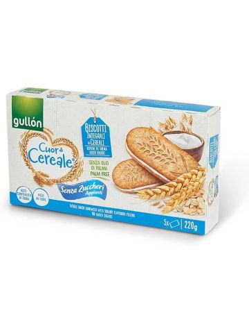 Biscotti Gullon 220gr Cuor Cereale Yogurt Senza Zucchero | Home Essential
