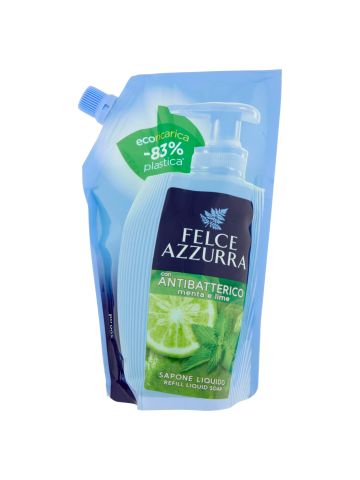 Sapone Liquido Felce Azzurra Ecoricarica 500Ml Antibatterico | Home Essential