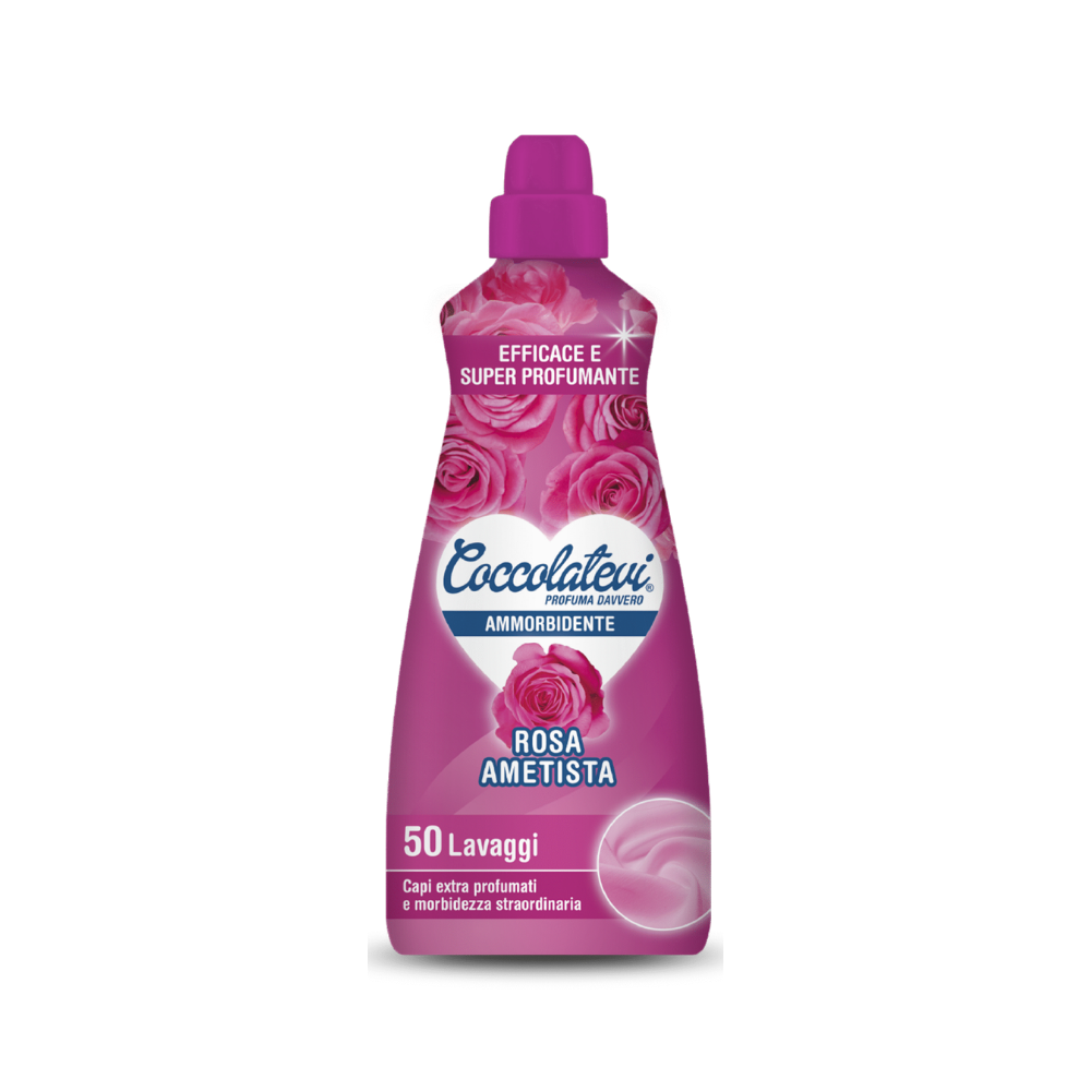 Coccolatevi ammorbidente 1250 Aroma Rosa Ametista | Home Essential
