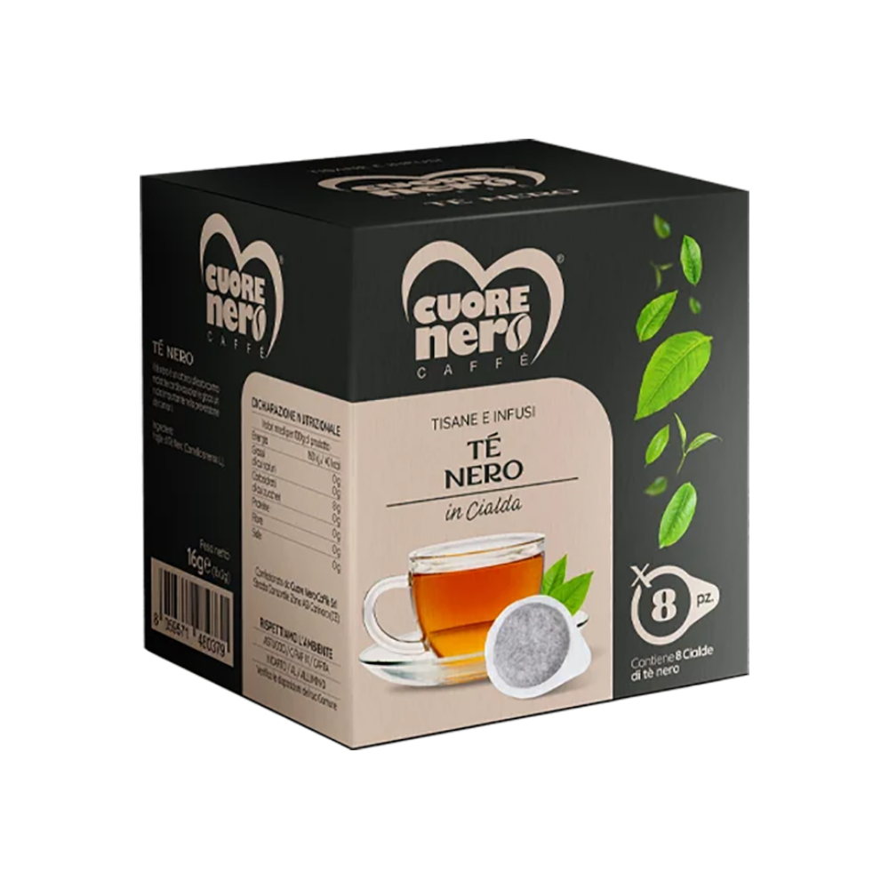 Cialde Cuore Nero Camomilla Setacciata | Home Essential