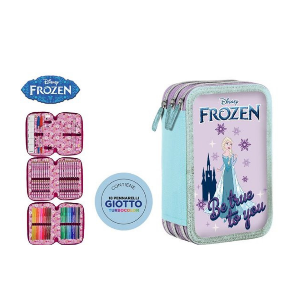 Astuccio 3zip Giotto Frozen | Home Essential