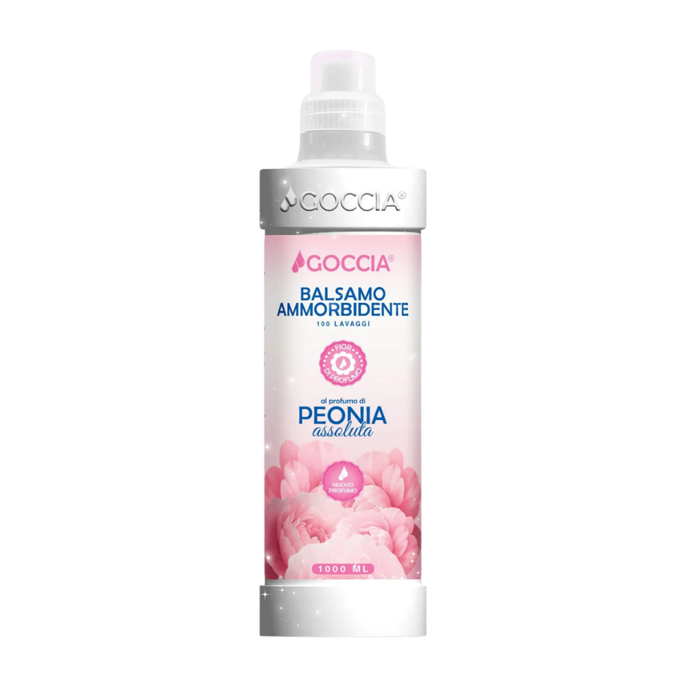 Goccia Supreme - Balsamo Ammorbidente - 1000 Ml - Peonia Assoluta | Home Essential