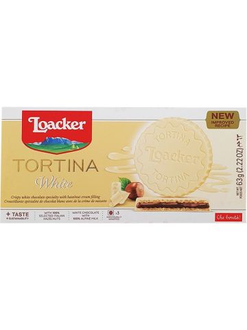 Loacker Tortina White 3Pcs | Home Essential