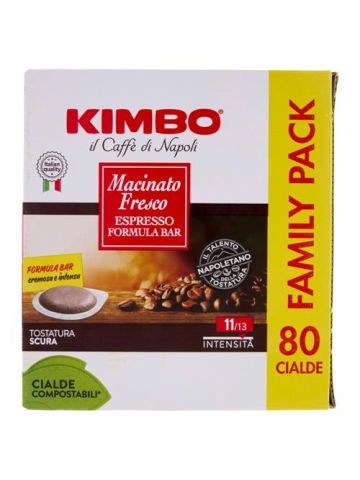 Cialde Caffe' Kimbo 80Pz Macinato Fresco | Home Essential
