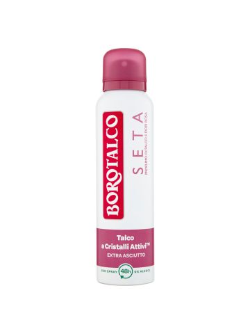Deodorante Borotalco 150Ml Spray Seta Talco&Fiori Rosa | Home Essential